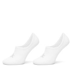Stopki Calvin Klein. Białe skarpetki Calvin Klein, bez wzorów. Za 59.99 zł.