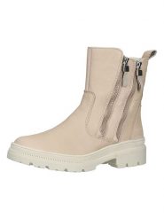 Ara Shoes Skórzane botki w kolorze beżowym rozmiar: 41. Brązowe botki Ara Shoes, bez wzorów, bez obcasa, bez zapięcia. Za 251.74 zł.