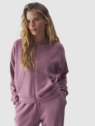 4F Bluza w kolorze fioletowym rozmiar: M. Różowe bluzy 4f, m, bez wzorów, bez kaptura. Za 114.71 zł.