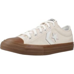 Buty CONVERSE STAR PLAYER 76 Beżowy. Brązowe buty sportowe lifestyle Converse, bez wzorów, z tkaniny, retro, bez zapięcia. Za 253.99 zł.