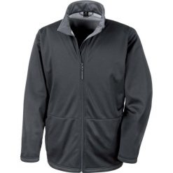 Kurtka Result Softshell imperméable. Czarne kurtki RESULT, m, bez wzorów, z polaru, eleganckie, bez kaptura. Za 148.65 zł.