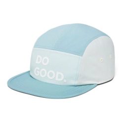 Czapka 5-panelowa Cotopaxi Do Good. Niebieskie czapki z daszkiem Cotopaxi, bez wzorów. Za 176.50 zł.