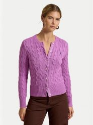 Polo Ralph Lauren Kardigan 211971868511 Różowy Regular Fit. Czerwone swetry Polo Ralph Lauren, m, bez wzorów, z bawełny, bez ramiączek. Za 1,199.00 zł.