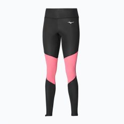 Legginsy damskie Mizuno Core Long. Czarne legginsy Mizuno, bez wzorów, z elastanu, długie. Za 119.99 zł.