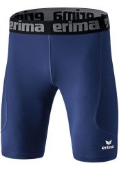 Krótkie rajstopy Erima Elemental w kolorze niebieskim. Niebieskie rajstopy Erima, bez wzorów, z materiału. Za 236.99 zł.