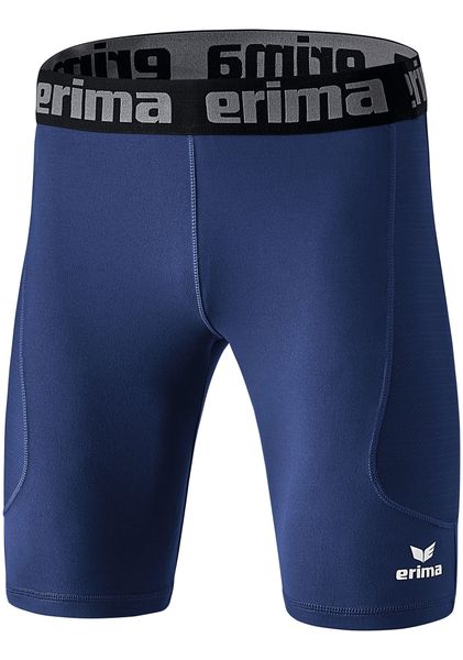 Krótkie rajstopy Erima Elemental w kolorze niebieskim. Niebieskie rajstopy Erima, bez wzorów, z materiału. Za 235.99 zł.