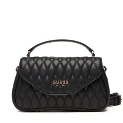 Torebka Guess. Czarne torebki klasyczne Guess, z aplikacjami, klasyczne, bez dodatków. Za 439.99 zł.