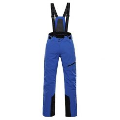 Spodnie damskie narciarskie 20.000 Alpine Pro Werada 2. Niebieskie spodnie narciarskie Alpine Pro, bez wzorów, narciarskie. W wyprzedaży za 729.00 zł.