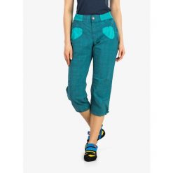 Spodenki wspinaczkowe damskie E9 N Onda ST 3/4. Zielone szorty E9, bez wzorów. Za 319.99 zł.