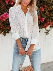 LA Angels Bluzka w kolorze białym rozmiar: XL. Białe bluzki LA Angels, xl, bez wzorów, bez kołnierzyka, bez ramiączek. Za 165.99 zł.