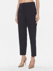 Tommy Hilfiger Spodnie materiałowe Core WW0WW39723 Granatowy Straight Fit. Niebieskie spodnie materiałowe Tommy Hilfiger, bez wzorów, z materiału. Za 339.99 zł.