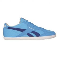 Buty do chodzenia damskie Reebok Royal Transport TX. Niebieskie buty treningowe Reebok, bez wzorów, z materiału, bez zapięcia, trekkingowe, Reebok Royal. Za 208.00 zł.