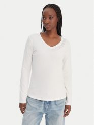 Liu Jo Sport Bluzka TA6053 JS003 Écru Regular Fit. T-shirty sportowe Liu Jo Sport, m, bez wzorów, z bawełny, bez ramiączek. Za 259.99 zł.