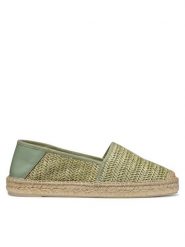 Geox Espadryle D Lampedusa D46V0A 02MLM C3002 Zielony. Zielone espadryle Geox, bez wzorów, ze skóry, bez obcasa. Za 339.99 zł.