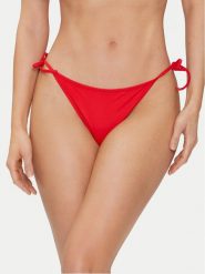 Calvin Klein Swimwear Dół od bikini KW0KW02431 Czerwony. Czerwone bikini Calvin Klein Swimwear, bez wzorów, z syntetyku. Za 129.99 zł.