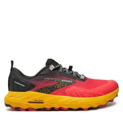Buty do biegania Brooks. Czerwone buty do biegania Brooks, bez wzorów, bez zapięcia, do biegania. Za 429.99 zł.