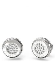 Guess Kolczyki JUBE04 595JW Srebrny. Szare kolczyki Guess, metalowe. Za 179.99 zł.
