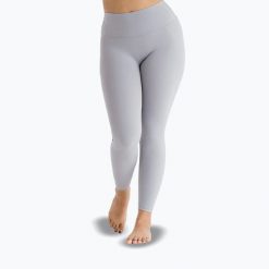 Legginsy NEBBIA Active High-Waist Smart Pocket. Szare legginsy Joy in me, bez wzorów, sportowe. Za 169.99 zł.