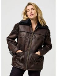 Wrangler Kurtka przejściowa w kolorze brązowym rozmiar: L. Brązowe kurtki Wrangler, l, bez wzorów, bez kaptura. Za 299.95 zł.