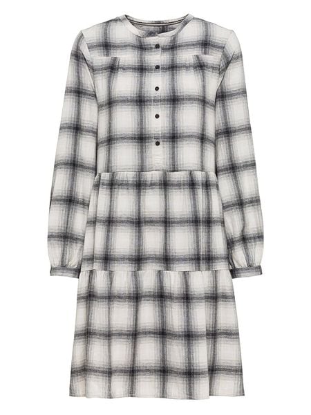 Camel Active Sukienka w kolorze biało-szarym rozmiar: M. Białe sukienki Camel Active, na co dzień, m, bez wzorów, z bawełny, bez kołnierzyka, bez ramiączek, maxi, proste. Za 152.98 zł.