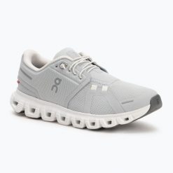 Buty damskie On Cloud 6. Szare buty do biegania On, bez wzorów, z materiału, bez zapięcia, do biegania. Za 789.99 zł.
