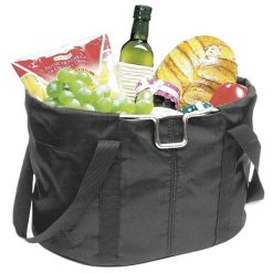 Torba na wieszaku Rixen & Kaul shopper klickfix. Czarne shopper bag KLICKFIX, bez wzorów, sportowe, bez dodatków. Za 282.30 zł.