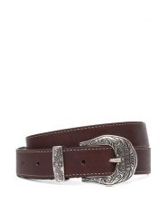 Guess Pasek BW9482 P6330 Brązowy. Brązowe paski Guess, z aplikacjami, ze skóry. Za 324.99 zł.