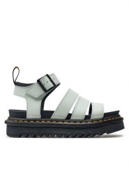 Dr. Martens Sandały Blaire 31520763 Zielony. Zielone sandały Dr Martens, bez wzorów, ze skóry, bez obcasa, na płaskiej podeszwie, bez zapięcia. Za 419.99 zł.