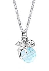 Elli Damski wisiorek Anioł z kryształem w srebrze próby 925 Sterling Silver Naszyjniki 1 ct. Szare naszyjniki Elli, z materiału, srebrne. Za 373.99 zł.