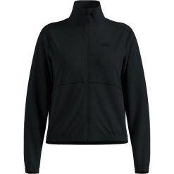 Bluza bez kaptura rozpinana Odlo Mid layer full zip CLASSIC FLEECE. Czarne bluzy ODLO, xl, bez wzorów, z materiału, sportowe, bez ramiączek, bez kaptura. Za 359.99 zł.