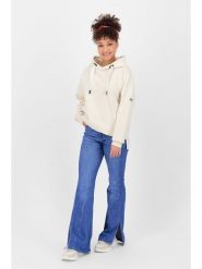 Alife and kickin Bluza "Jessica" w kolorze kremowym rozmiar: L. Brązowe bluzy Alife and Kickin, l, bez wzorów, z bawełny, bez ramiączek, z kapturem. Za 123.25 zł.