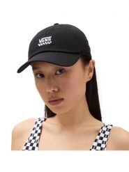 Vans Czapka "Court Side" w kolorze czarnym rozmiar: onesize. Czarne czapki z daszkiem Vans, bez wzorów, z bawełny. Za 61.60 zł.
