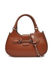 Guess Torebka HWVG95 00050 Brązowy. Brązowe torebki klasyczne Guess, z aplikacjami, ze skóry, bez dodatków. Za 399.99 zł.