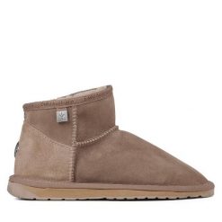Śniegowce EMU Australia. Brązowe śniegowce Emu Australia, bez wzorów, bez zapięcia. Za 699.99 zł.