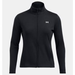 Bluza treningowa damska Under Armour Motion EMEA. Czarne bluzy bez kaptura Under Armour, s, bez wzorów, bez kaptura, na fitness i siłownię. Za 189.99 zł.