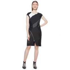 Desigual Kamizelka Damska Kamizelka Lidia Negro 18Wwvk92 2000 (Rozmiar M). Spódnice marki Desigual. W wyprzedaży za 210.00 zł.
