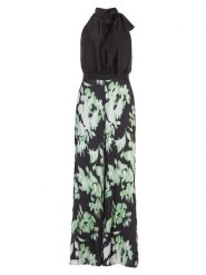 SWING Kombinezon w kolorze czarno-zielonym rozmiar: 44. Czarne kombinezony Swing, bez wzorów, bez kołnierzyka, bez ramiączek. Za 269.95 zł.
