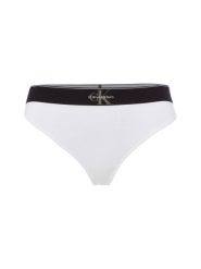 Calvin Klein Stringi Kobiety biały, M. Białe stringi Calvin Klein, bez wzorów, z dżerseju. Za 89.95 zł.