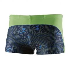 Beco bokserki kąpielowe granatowo-zielone. Zielone majtki sportowe 47 Brand, bez wzorów, z elastanu. Za 231.99 zł.
