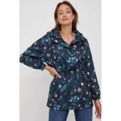 Pepe Jeans parka damska kolor granatowy przejściowa. Niebieskie płaszcze Pepe Jeans, l, bez wzorów, z jeansu, bez kaptura. Za 599.99 zł.