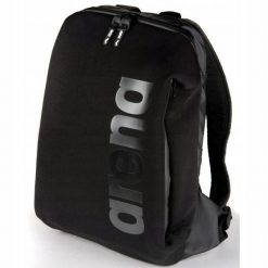 Plecak torba do szkoły sportowa z kieszenią na laptopa Arena Backpack. Czarne torby sportowe Arena, bez wzorów. Za 349.99 zł.