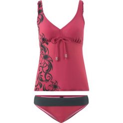 Tankini (2 części) bonprix czarno-jeżynowy. Bikini marki bonprix. Za 89.99 zł.