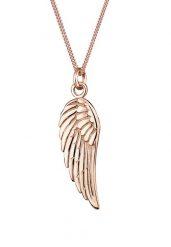 Elli Damski wisior Anielskie Skrzydła Symbol Boho Trend w srebrze 925 Sterling Silver Naszyjniki 1 ct. Szare naszyjniki Elli, z materiału, srebrne. Za 243.99 zł.
