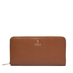 Portfel Furla. Brązowe portfele Furla, bez wzorów. Za 809.99 zł.
