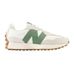 Buty Dorosły New Balance 327 biały. Białe buty do biegania New Balance, na zimę, bez wzorów, z materiału, bez zapięcia, do biegania. Za 616.75 zł.