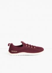 Buty wsuwane typu barefoot Kangaroos z elastyczna podeszwą. Czerwone buty sportowe lifestyle bonprix, bez wzorów, sportowe, bez zapięcia. Za 209.99 zł.