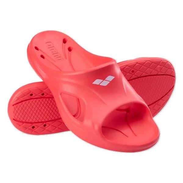 Klapki na basen Arena Hydrosoft II Hook. Czerwone klapki Arena, bez wzorów, z materiału, eleganckie, bez obcasa, bez zapięcia. Za 81.98 zł.