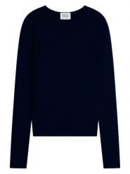 AUTHENTIC CASHMERE Kaszmirowy sweter "Ivy" w kolorze granatowym rozmiar: L. Niebieskie swetry AUTHENTIC CASHMERE, l, bez wzorów, z kaszmiru, bez ramiączek. Za 395.00 zł.