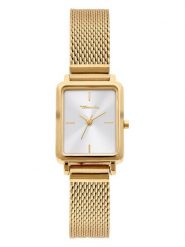 Tamaris Zegarek kwarcowy w kolorze złoto-białym rozmiar: onesize. Białe, analogowe zegarki Tamaris, ze stali. Za 245.38 zł.