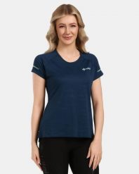 Damska koszulka funkcyjna Kilpi MALI-W. Niebieskie t-shirty sportowe Kilpi, s, bez wzorów, bez ramiączek, do biegania. Za 163.85 zł.